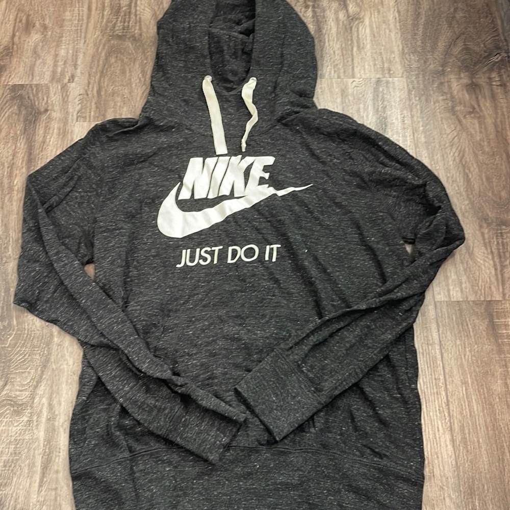 Heather black Nike hoodie